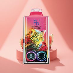 Fumot Leopard 40K Puffs Erdbeer-Wassermelone Dual Mesh 5% 700mAh