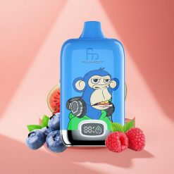 Fumot Tornado Digital Box 12000 Puffs Erdbeer-Wassermelone Mesh Typ-C 20ml