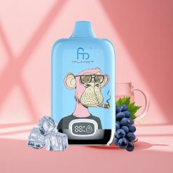 Fumot Tornado Digital Box 12000 Puffs Rosa Limonade Mesh Typ-C 20ml