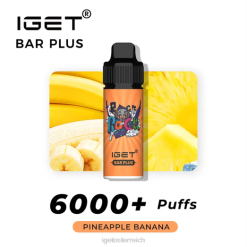 IGET Discount - bar plus - 6000 Züge 8BTV600 Ananas-Banane