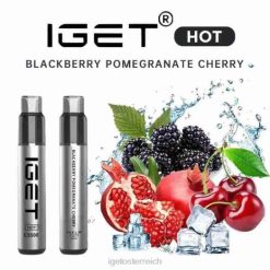 IGET Discount - Es wird heiß - 5500 Züge 8BTV650 Brombeere, Granatapfel, Kirsche