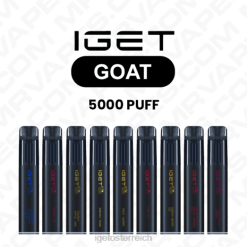 IGET Discount - Goat Einweg-Vape im Großhandel (5000 Züge) 8BTV626