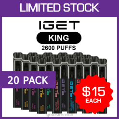 IGET Sale - King - 2600 Züge - 20er-Pack 8BTV503