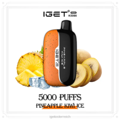 IGET Sale - Moon 5000 Züge 8BTV224 Ananas-Kiwi-Eis