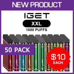 IGET Sale - xxl - 1800 Sprühstöße - 50er-Packung 8BTV477