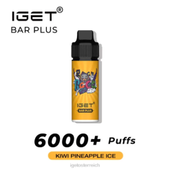 IGET Shop - bar plus - 6000 Züge 8BTV580 Kiwi-Ananas