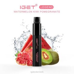 IGET Shop - Legende - 4000 Züge 8BTV658 Wassermelone, Kiwi, Granatapfel