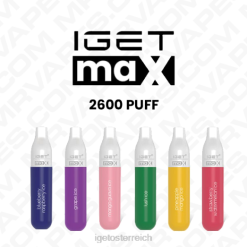 IGET Shop - max Einweg-Vaporizer im Großhandel (2300 Züge) 8BTV622