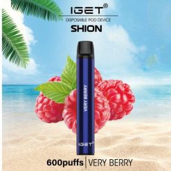 IGET Vape - 3 x Shion 8BTV29 sehr beerig