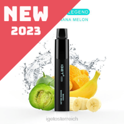IGET Vape - Legende - 4000 Züge 8BTV601 Mango-Bananen-Melone