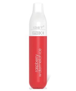IGET Vape - max 8BTV90 Himbeer-Wassermelonen-Eis
