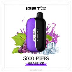 IGET Vape - Moon 5000 Züge 8BTV214 Traubeneis