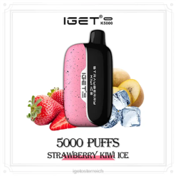 IGET Vape - Moon 5000 Züge 8BTV228 Erdbeer-Kiwi-Eis