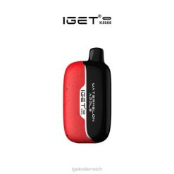 IGET Vape - Moon - 5000 Züge 8BTV545 Wassermelonenapfel