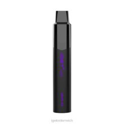 IGET Vape - Nikotinfrei Legend 4000 Züge 8BTV400 Traubeneis