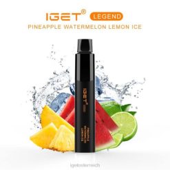 IGET Vape Sale - Legende - 4000 Züge 8BTV662 Ananas-Wassermelonen-Zitronen-Eis