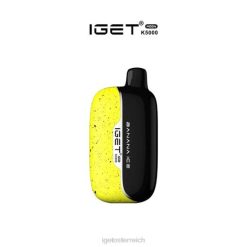 IGET Vape Sale - Moon - 5000 Züge 8BTV443 Bananeneis