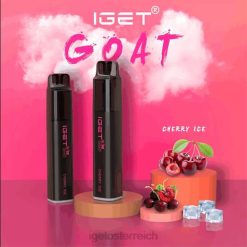 IGET Vape Sale - Ziege - 5000 Züge 8BTV485 Kirscheis