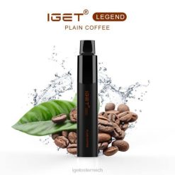 IGET Vape Shop - Legende - 4000 Züge 8BTV551 einfacher Kaffee