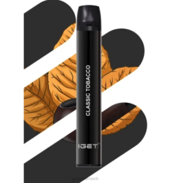 IGET Vape Shop - shion - 600 Züge 8BTV561 klassischer Tabak