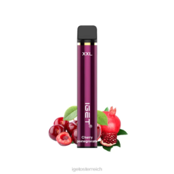 IGET Vape Shop - xxl 1800 Züge 8BTV358 Kirschgranatapfel