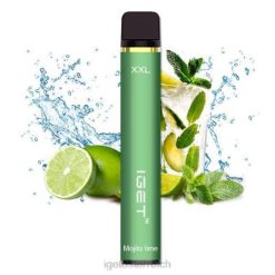IGET Vape Shop - xxl - 1800 Züge 8BTV495 Mojito-Limette