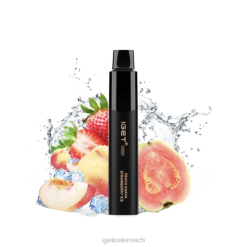 IGET Wholesale - Legend 4000 Züge 8BTV320 Pfirsich-Guava-Erdbeer-Eis