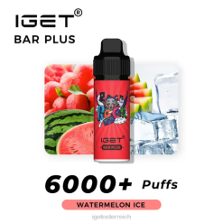 IGET Wholesale - Nikotinfreier Riegel plus Vape-Kit 8BTV373 Wassermeloneneis