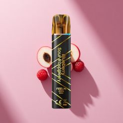 JNR Black&Golden 600+200 Blaubeer-Sauer-Himbeer 550mAh 2ml 2%