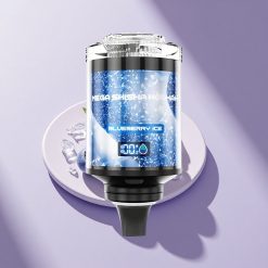 JNR Mega Shisha Hookah 100K Blaubeer-Eis Typ-C Schnellladung 2200mAh