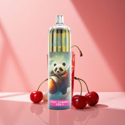 JNR Rocket-X 12400 Funkelnde Kirsch-Cola mit RGB-Lichtern und Typ-C-Schnellladung