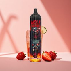 JNR Wolf Niplo 10000 Erdbeer Mojito 20ml Typ-C 1.0 Ohm