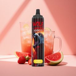 JNR Wolf Niplo 10000 Erdbeer-Wassermelonen-Limonade 20ml Mesh 1.0 Ohm