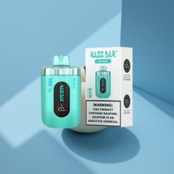 Razz Bar 50K Puffs Herr Blau 1.0 Ohm Netzspule Typ-C Aufladbar