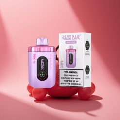 Razz Bar 50K Puffs Roter Stier Traube Mesh Typ-C