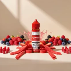 GLAS - Basix Serie - Erdbeer Blast süß-sauer (60ml, 3mg)